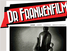 Tablet Screenshot of drfrankenfilm.com